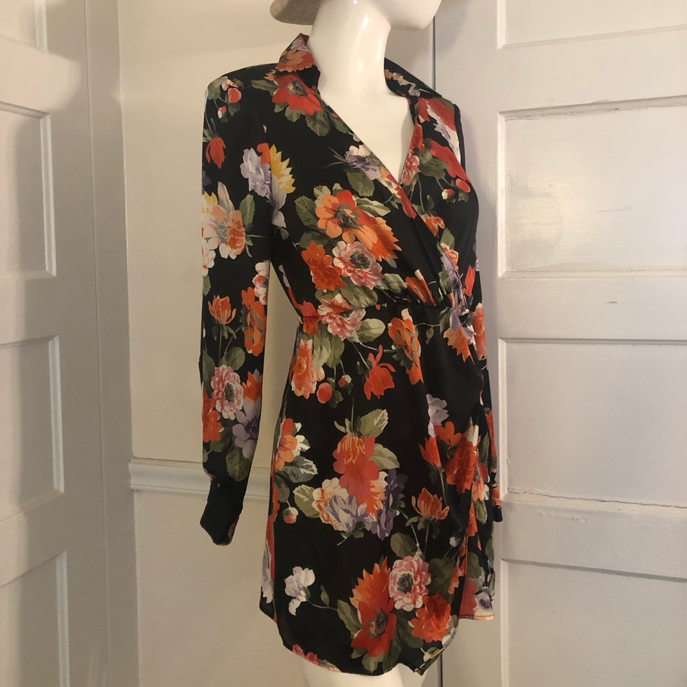ZARA Flowers Dress